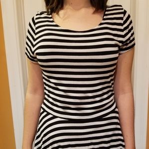 Elle Striped shirt